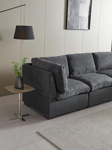 131" Oversized Modular 6-Seater Cloud Sectional Sofa with Reversible Chaises Q698