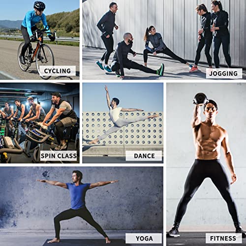 Willit Men's Active Yoga Leggings with Pockets Quick Dry T371