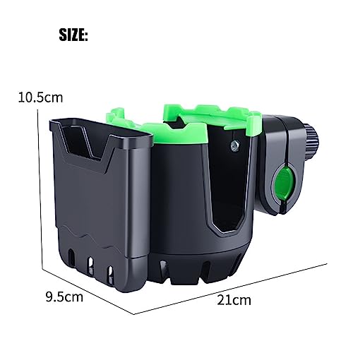 2-in-1 Universal Cup Holder with Phone Holder for Wheelchair, Walker, Bike, Stroller V70798