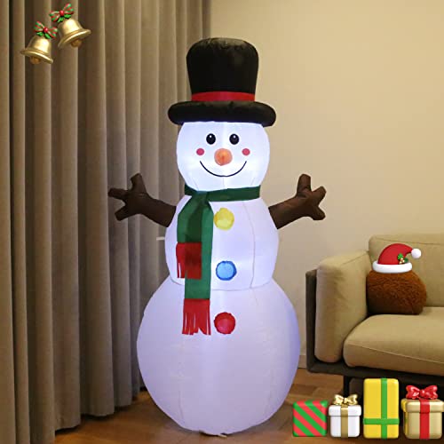 5 FT Inflatable Snowman Christmas Outdoor Decoration with LED Lights Y295