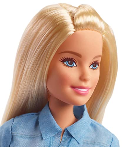 Barbie Signature Fashion Doll Ted Lasso Blue Tracksuit AFC Richmond Logo Y67517