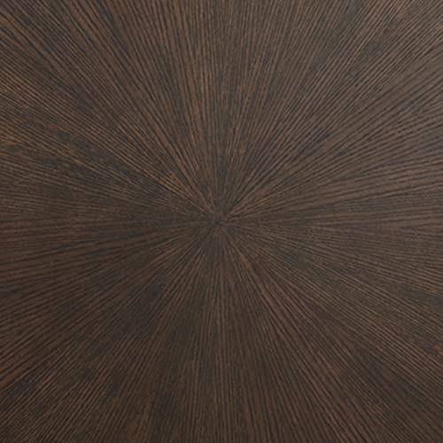 Signature Design by Ashley Ranoka Round 42" Coffee Table, Goldtone Finish O305