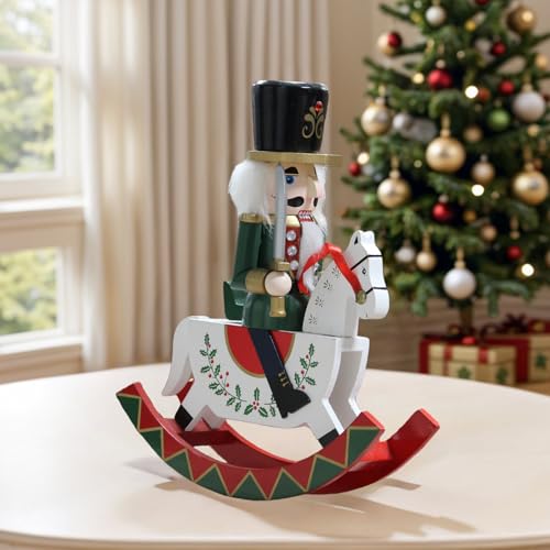 Wooden Nutcracker Soldier Tabletop Christmas Decoration A9504