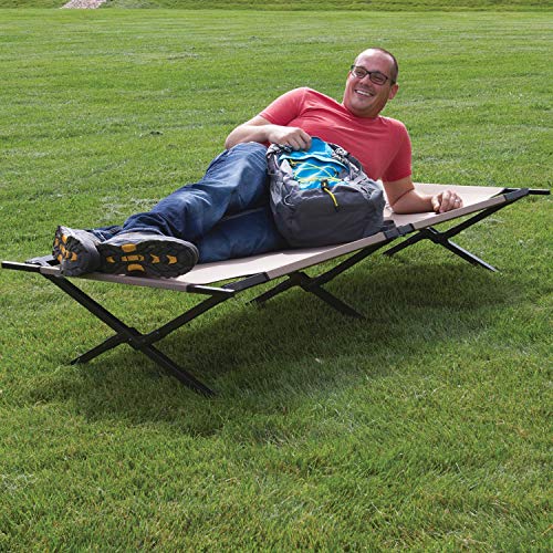 Coleman Trailhead II Large Folding Cot for Camping, Supports 300lbs X761