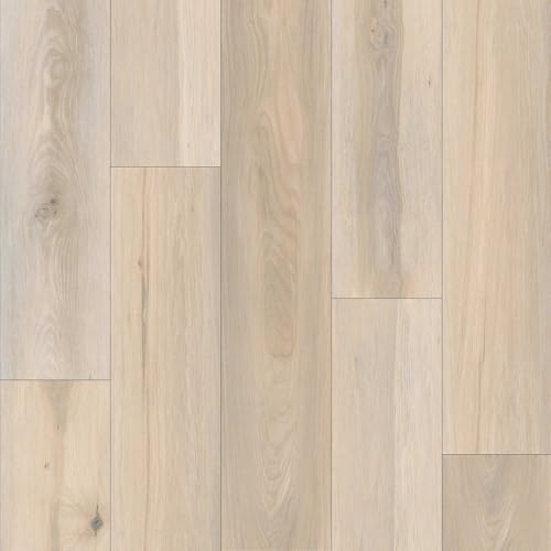 Interlocking Luxury Vinyl Flooring Wood-Look Planks SPC Rigid Core Waterproof Hickory Q852539