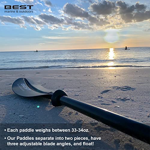 Carbon Fiber Kayak Paddle for Adults, 220cm H326