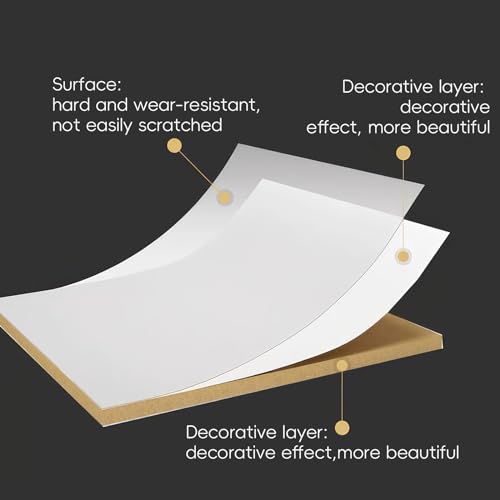 Minimalist L-Shaped Reception Desk with Drawers for Salon, Spa, Office B9355