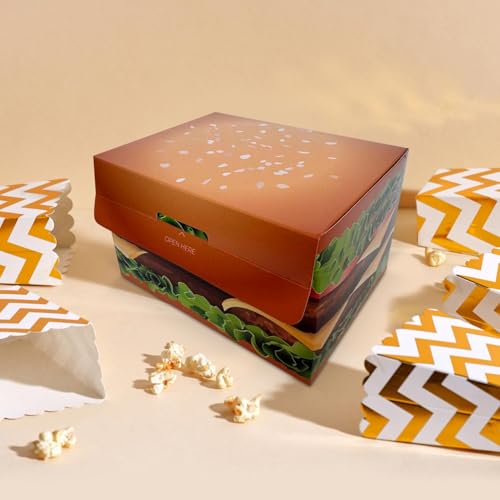 FETTIPOP Merry Christmas Exploding Confetti Gift Box, Pop Up Surprise, Prank Gift Wrapping Idea E58876