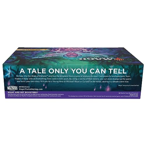 Magic: The Gathering Wilds of Eldraine Set Booster Box - 30 Packs A9234