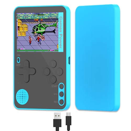 Tiny Retro Handheld Game Console with 500 Built-in Classic Arcade Games, Featuring a 2.4" HD TFT Display