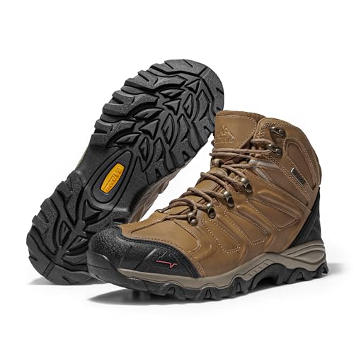 NORTIV 8 Men's Waterproof Ankle High Hiking Boots D984