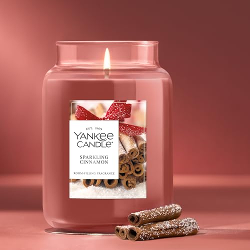 Yankee Candle Sparkling Cinnamon 22oz Large Jar Scented Candle C9079