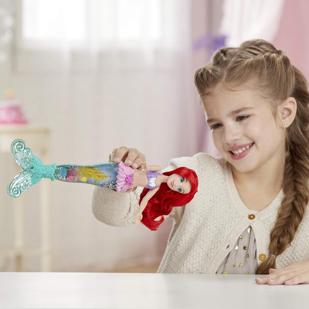 Disney Princess Glitter 'n Glow Ariel Doll with Lights and Mermaid Tail U942077