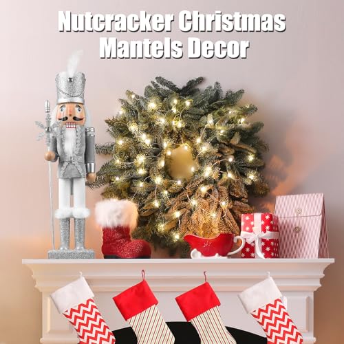 Gold Wooden Nutcracker Soldier Christmas Decor 15 Inch M218