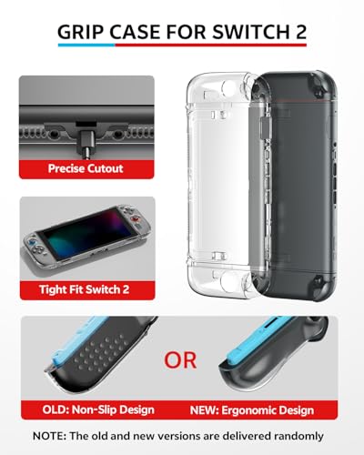 Switch 2 Accessories Bundle for Nintendo, 16 in 1 Game Kit Z1804