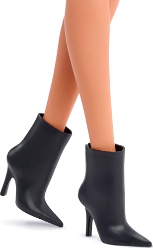 Barbie Basics Model 04 Collector Doll with Red Curly Hair and Black Mini Dress O916