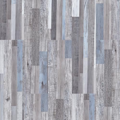 ATOPOSE Peel and Stick Vinyl Flooring 36pcs 6"×36" Wood Effect Waterproof D74600