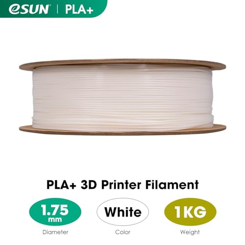 eSUN PLA+ Filament 1.75mm 3D Printer Filament, 1KG Spool, Fire Engine Red Q357