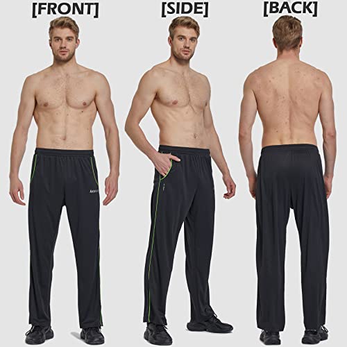 Men's Sweatpants with Zipper Pockets for Workout V182