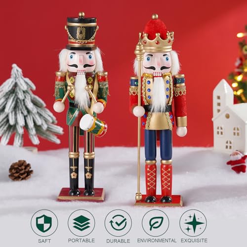 12 inch Wooden Nutcracker Ornament Swordsmen U177