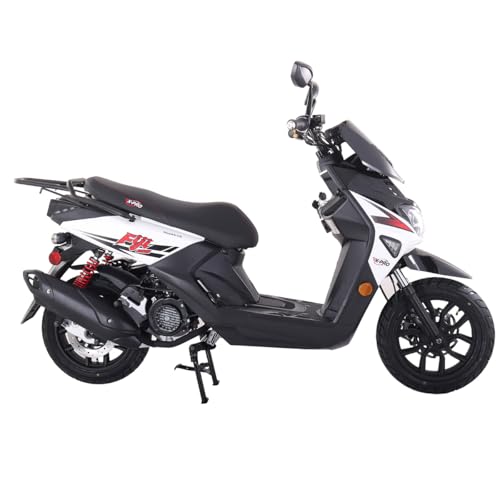 X-PRO Fiji 200 EFI Moped Scooter with 13" Alloy Wheels L36337