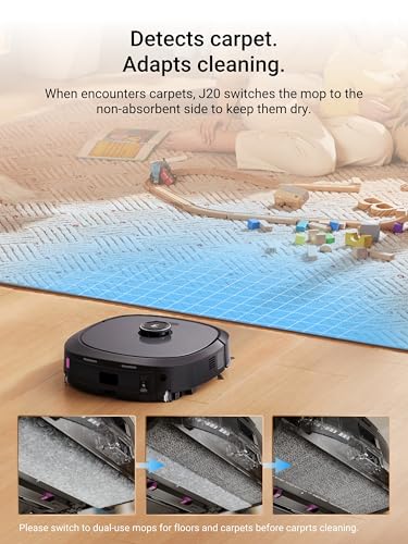 Eureka J15 Pro Ultra Robot Vacuum and Mop with Self Emptying Base G4179