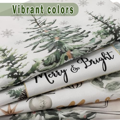 Christmas Pillow Covers 18x18 Set of 4, Double-Sided Print G493315