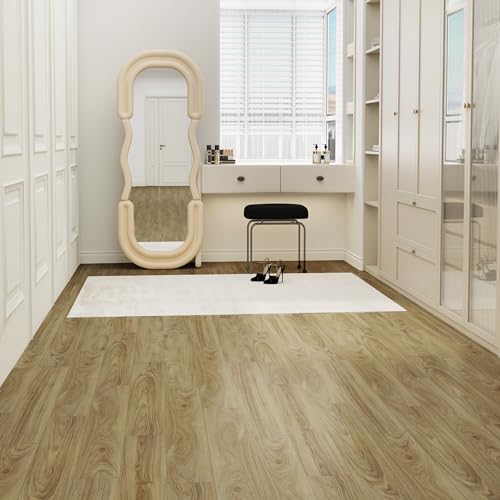 ATOPOSE Peel and Stick Vinyl Flooring 36pcs 6"×36" Wood Effect Waterproof D74600