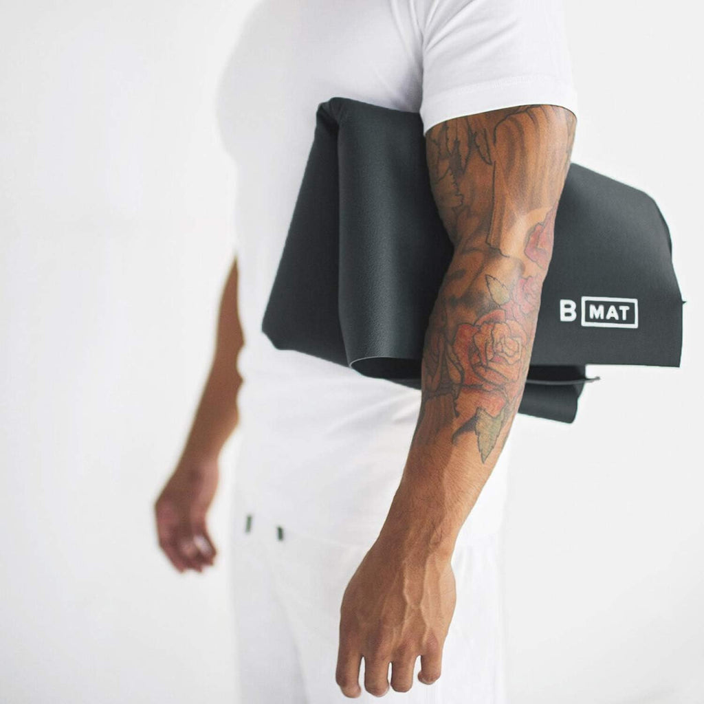 B Yoga Black Traveller Mat C4103