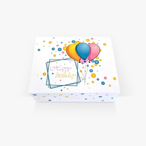 FETTIPOP Merry Christmas Exploding Confetti Gift Box, Pop Up Surprise, Prank Gift Wrapping Idea E58876