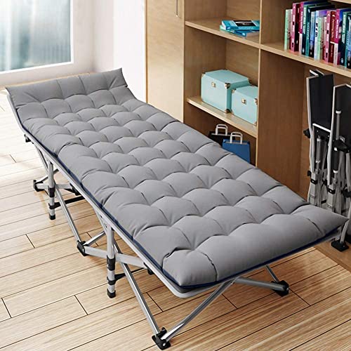 LILYPELLE Folding Camping Cot, Extra Wide Heavy Duty with Carry Bag Z15817