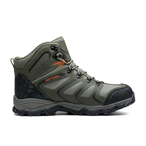 NORTIV 8 Men's Waterproof Ankle High Hiking Boots D984