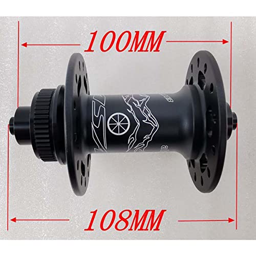 Hub 28/32 Hole Mountain Bike Quick Release Center Lock Sealed Bearing Front and Rear Hub F50549