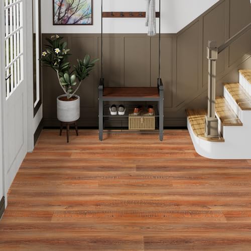 Oxdigi Vinyl Flooring Roll 32 sq.ft Natural Oak K971193