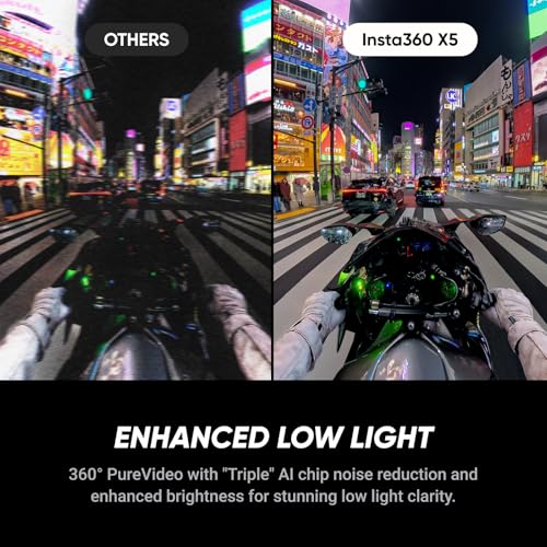 Insta360 X5 Waterproof 8K 360° Action Camera Bundle L36679