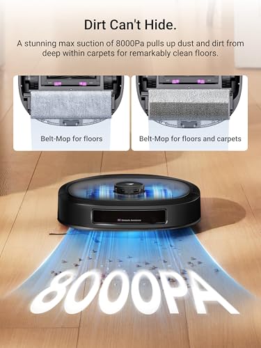 Eureka J15 Pro Ultra Robot Vacuum and Mop with Self Emptying Base G4179