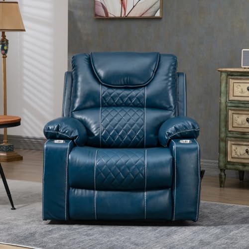 Lift Chair Recliner with Massage and Heat, Heavy Duty for Seniors, Brown V12888