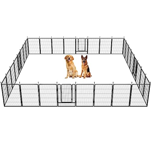 FXW Rollick Dog Playpen 32 Inch 16 Panels for Small and Medium Dogs E405995