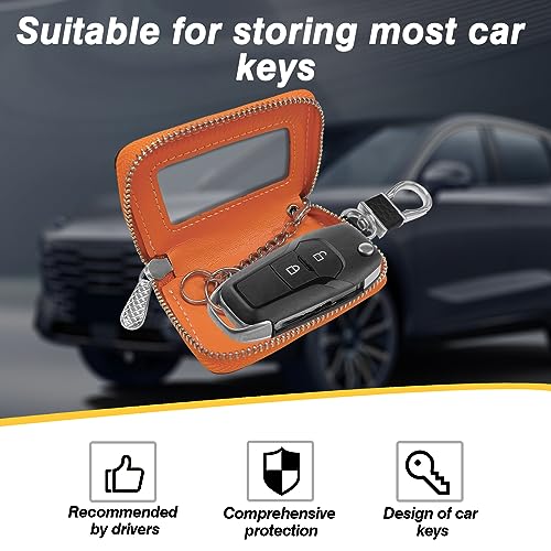Sosolong Universal Key Fob Cover Leather Car Key Case X775218