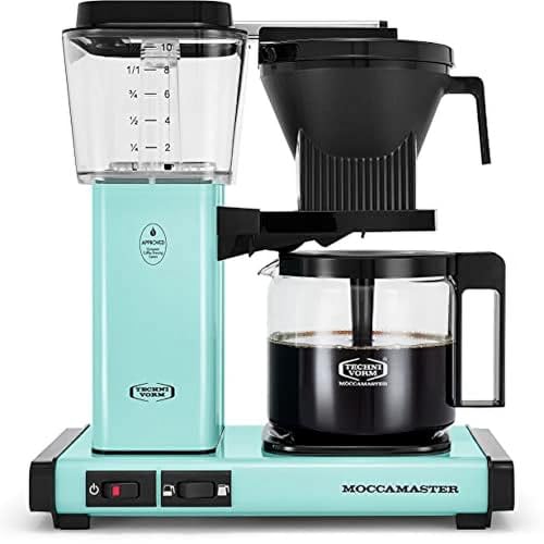 Technivorm Moccamaster 53941 KBGV Select 10-Cup Coffee Maker, Polished Silver G3553