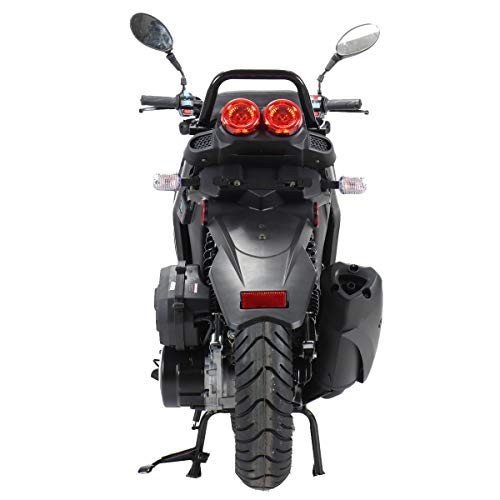 X-PRO 150cc Adult Street Moped with 12" Aluminum Wheels White W326