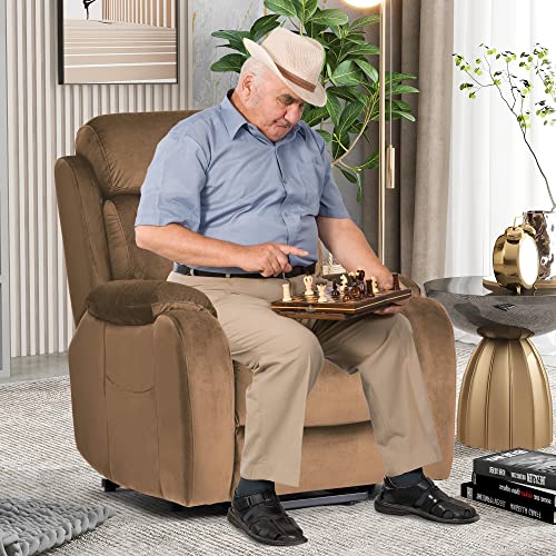 Power Lift Recliner for Elderly with Remote Control, Navy Blue P60192