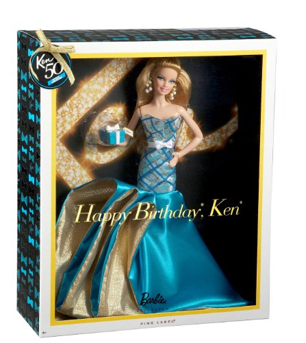 Barbie Collector Happy Birthday Ken Glamour Doll Y9044