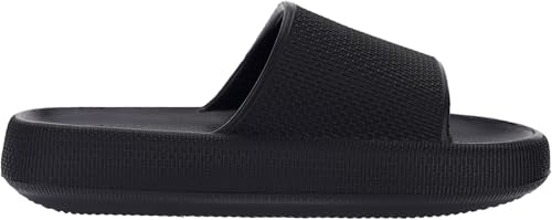 BRONAX Pillow Slippers for Women and Men, Cushioned Thick Sole B486351