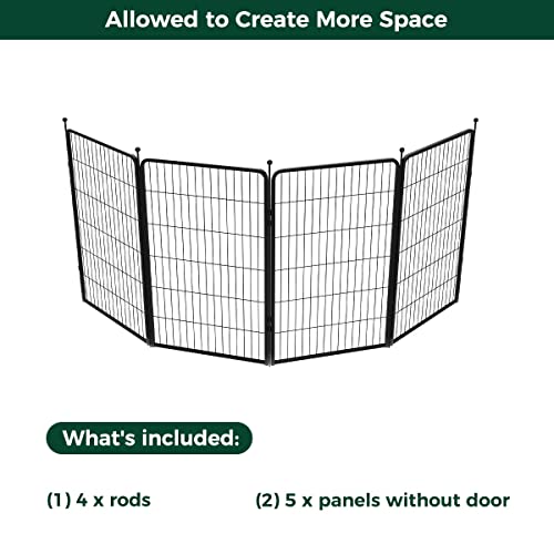 FXW Rollick Dog Playpen 32 Inch 16 Panels for Small and Medium Dogs E405995