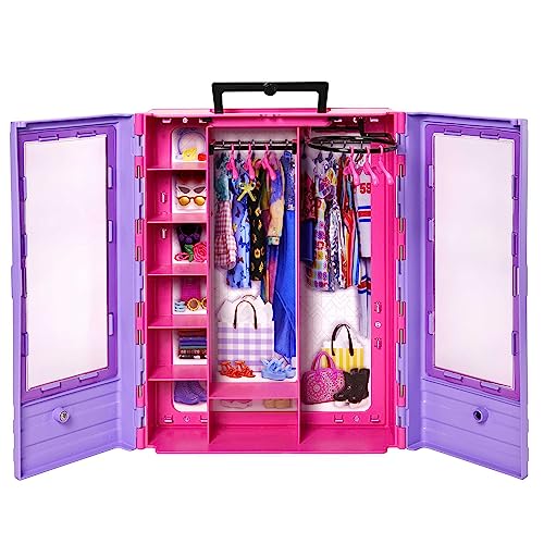 Barbie Doll & Playset, Fashionistas Ultimate Closet with Clothes & Accessories B7825