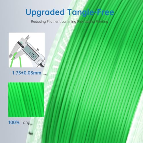 Silk PLA Filament 1.75mm Triple Colors 1kg Spool H522734
