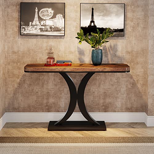 Industrial Entryway Console Table for Small Spaces N488631