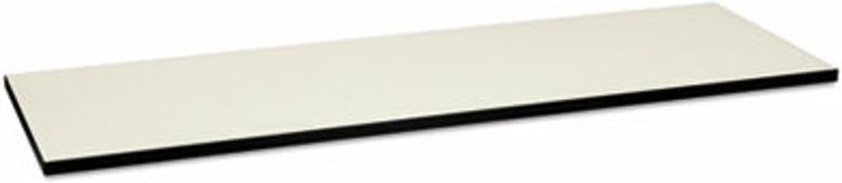 HON Huddle Table Top, 72", Silver Mesh/Black