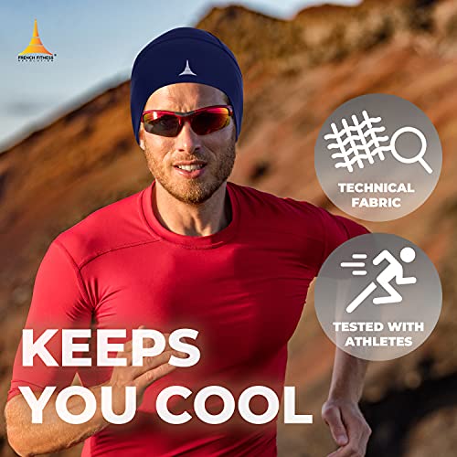 Sweat Wicking Helmet Liner Skull Cap Beanie A96441